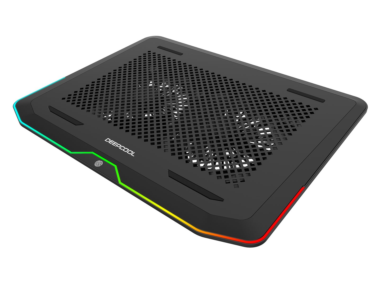 Gembird NBS-2F15-05 Compact dual-fan notebook cooling stand with LED backlight, black_2