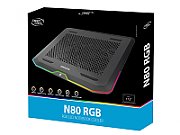 Gembird NBS-2F15-05 Compact dual-fan notebook cooling stand with LED backlight, black_7