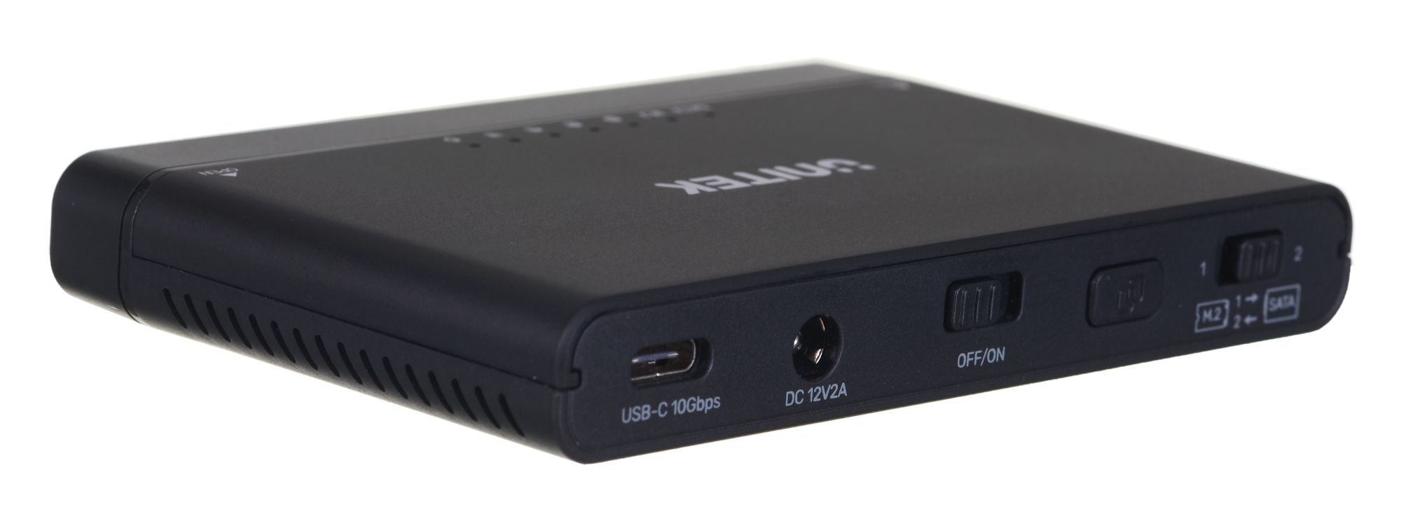 UNITEK S1222A cable gender changer USB 3.2 SATA 2,5/3,5' & M.2 PCIE/NVME Black_7