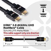 CLUB 3D HDMI 2.0 4K60Hz RedMere cable 15_3