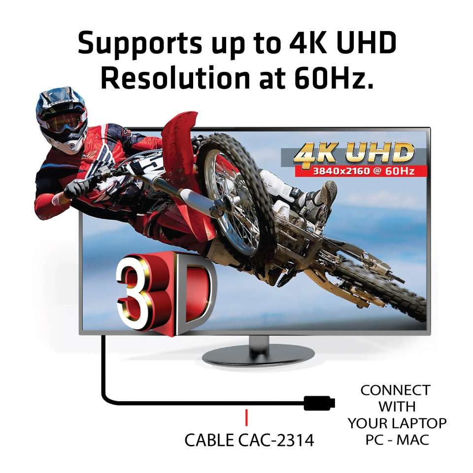 CLUB 3D HDMI 2.0 4K60Hz RedMere cable 15_4