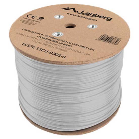 LANBERG CABLE UTP CAT.6 305M WIRE CU GRAY_1