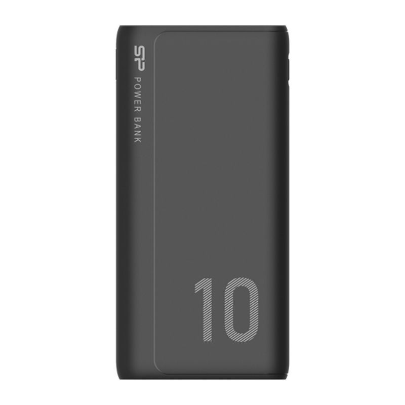 SILICON POWER QP15 Powerbank External battery 10000 mAh 2x USB QC 3.0 1x USB-C PD (SP10KMAPBKQP150K) Black_1