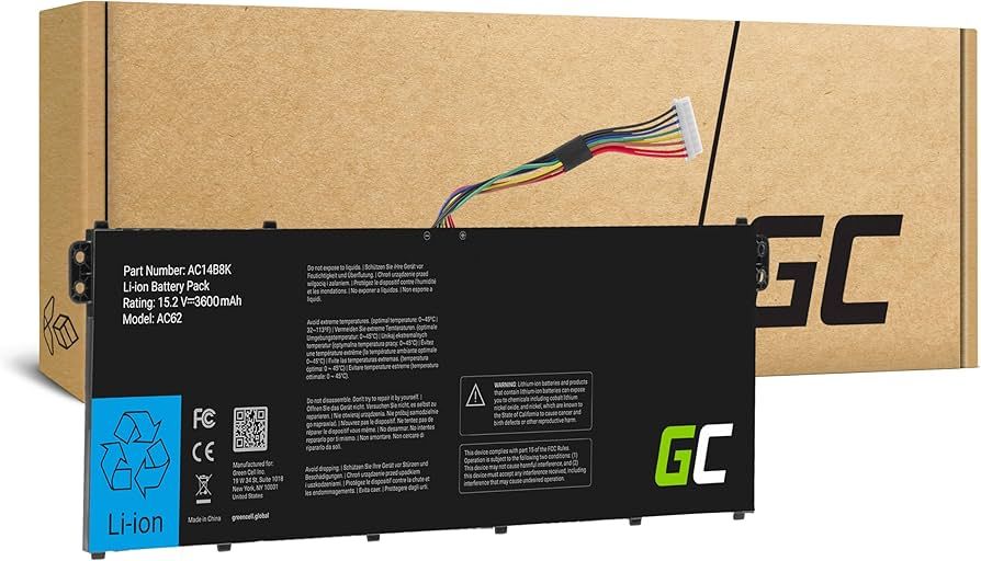 Green Cell AC62 notebook spare part Battery_1