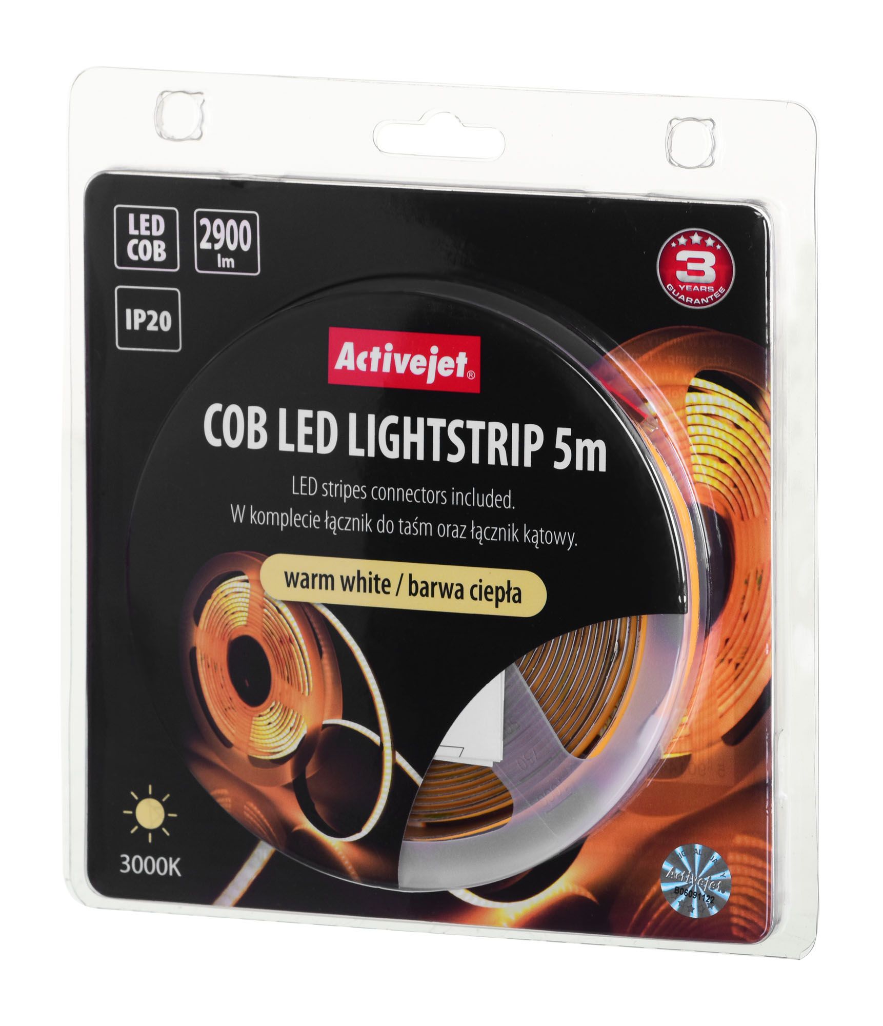 Activejet AJE-COB 5m ciep strip light Universal strip light Indoor_5