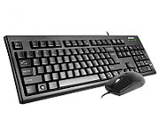 Kit tastatura + mouse A4tech KRS-8372, cu fir, negru_1