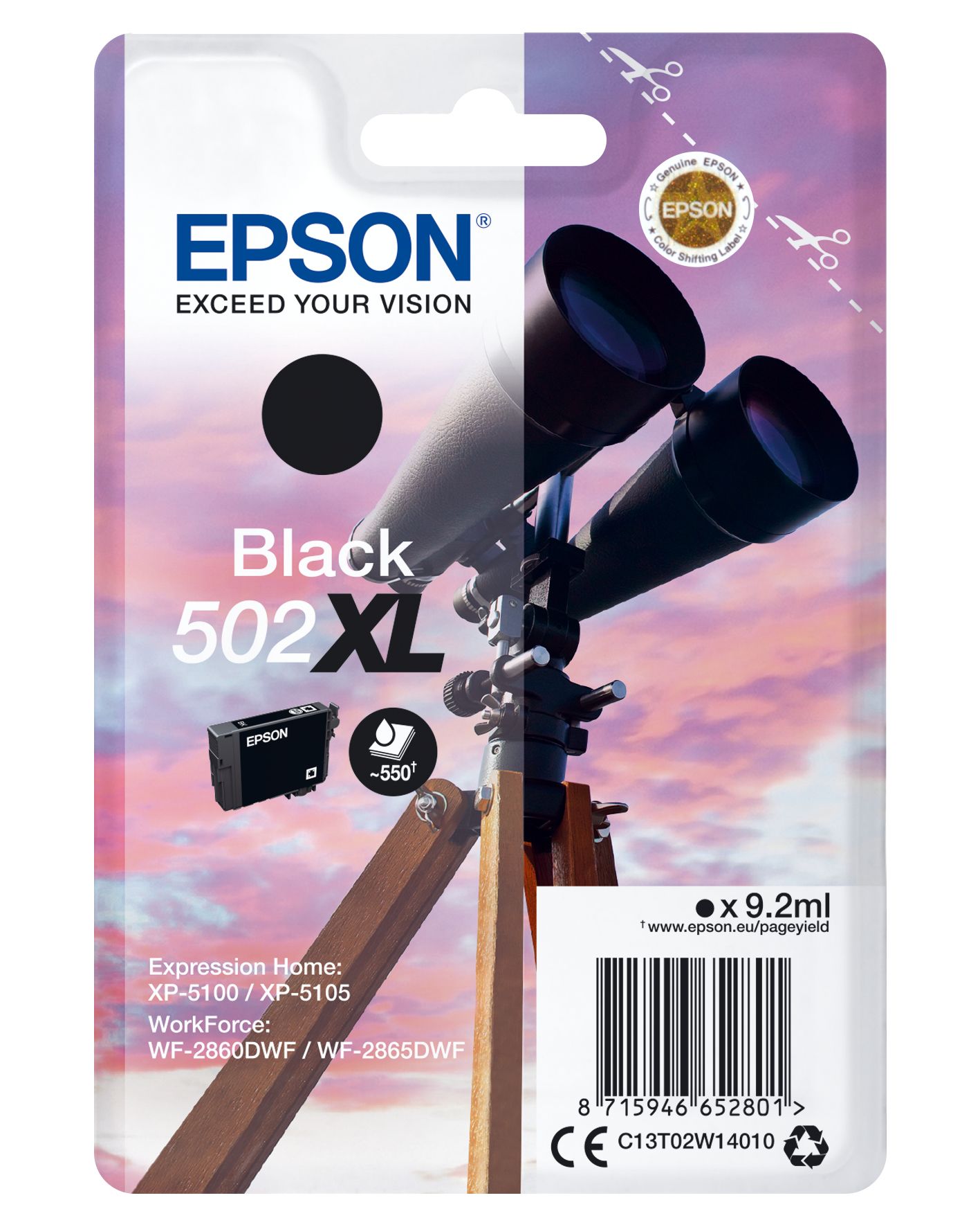 Epson Singlepack Black 502XL Ink_1