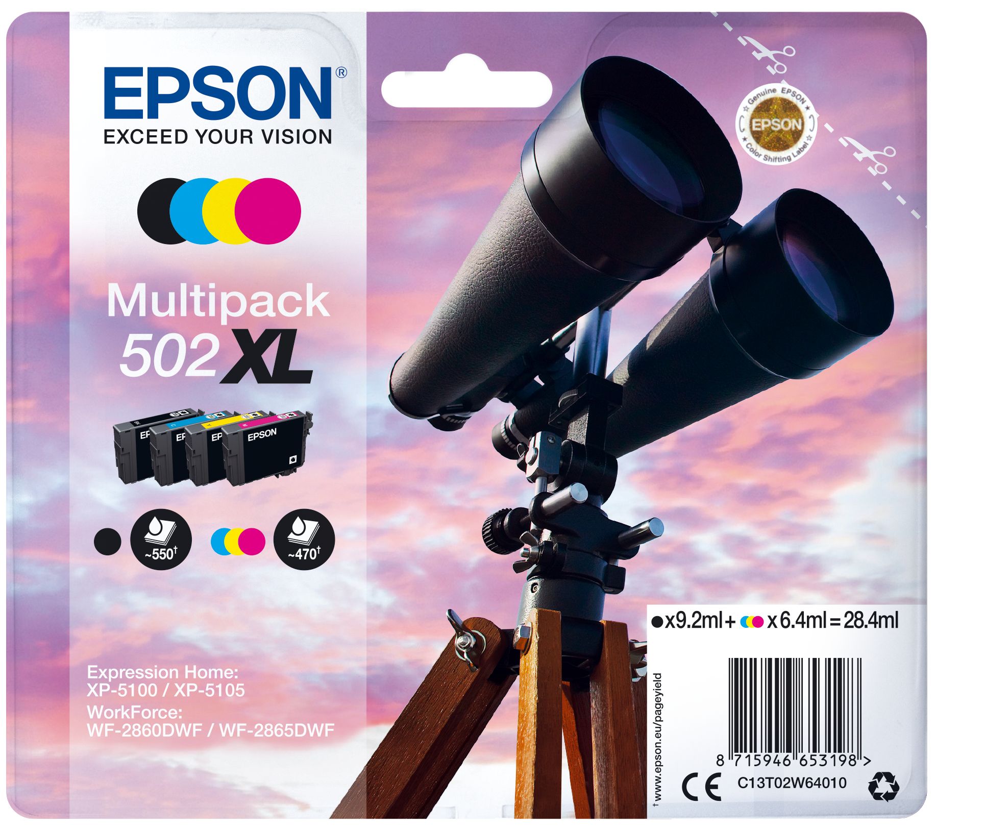 Epson Multipack 4-colours 502XL Ink_1