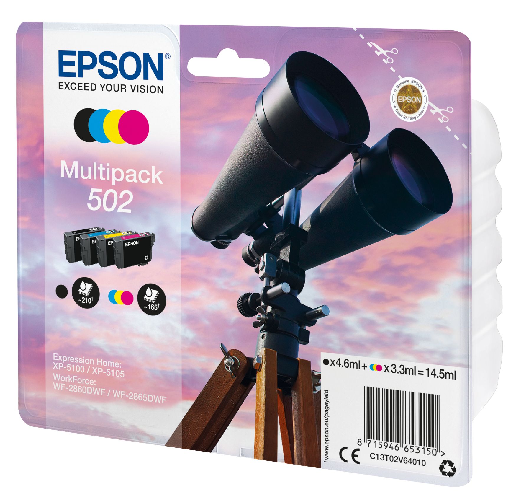 Epson Multipack 4-colours 502 Ink_2
