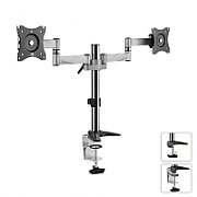 Desk holder for two LCD monitors Maclean MC-714 13-27 