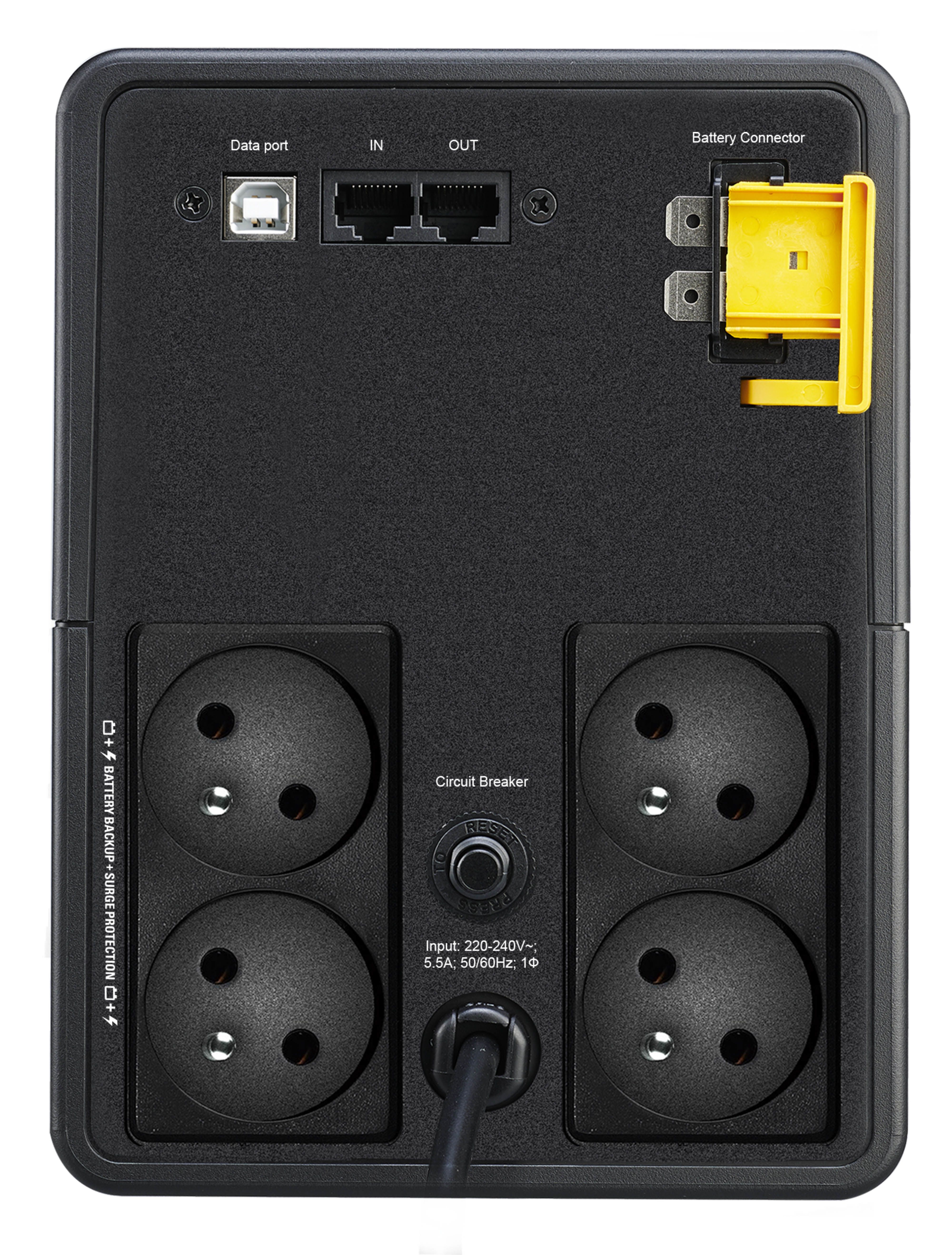 APC BX1200MI-FR uninterruptible power supply (UPS) Line-Interactive 1.2 kVA 650 W 4 AC outlet(s)_2