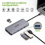 Acer 12in1 Type C dongle 2xUSB3.2/2xUSB2.0/1xSD/TF/1xDP_3