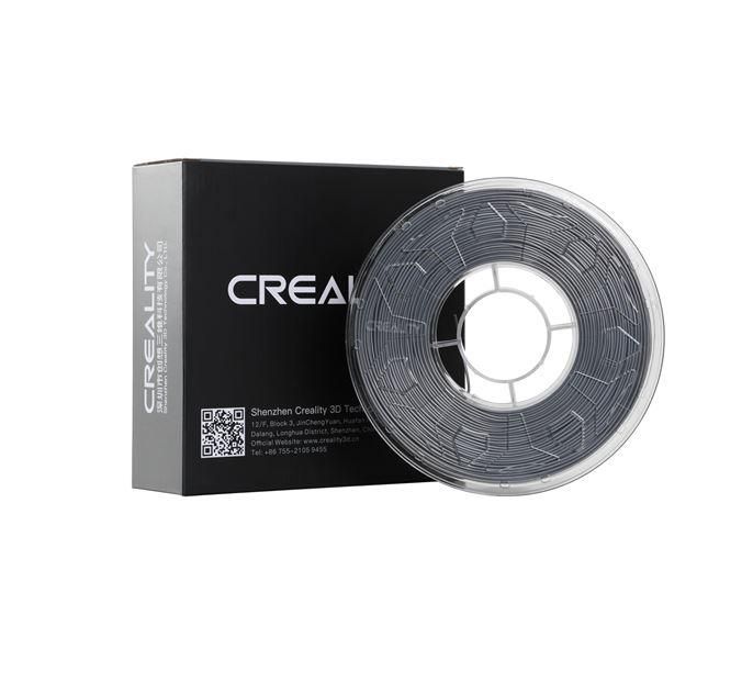 CREALITY CR PLA 3D Printer Filament, grey, Printing temperature: 190-220, Filament diameter: 1.75mm, Tensile strength: 60MPa, Size of filament wheel: Diameter 200mm, height 66mm, hole diameter 56mm. Utilizare: pana la 6 luni de la deschiderea ambalajului._1