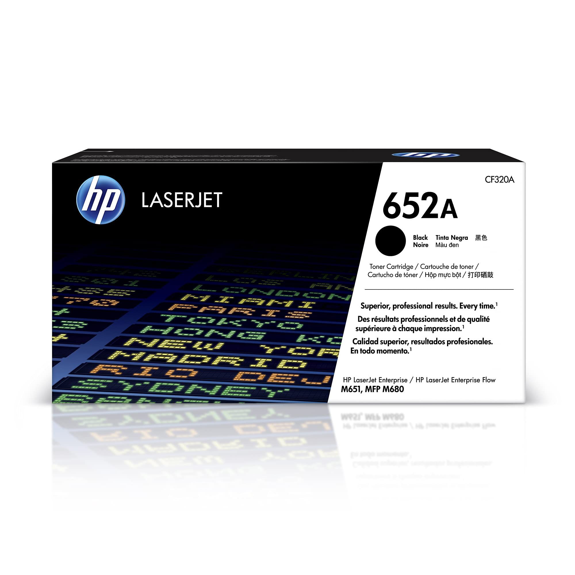 HP 652A original toner cartridge black standard capacity 11.500 pages 1-pack_1