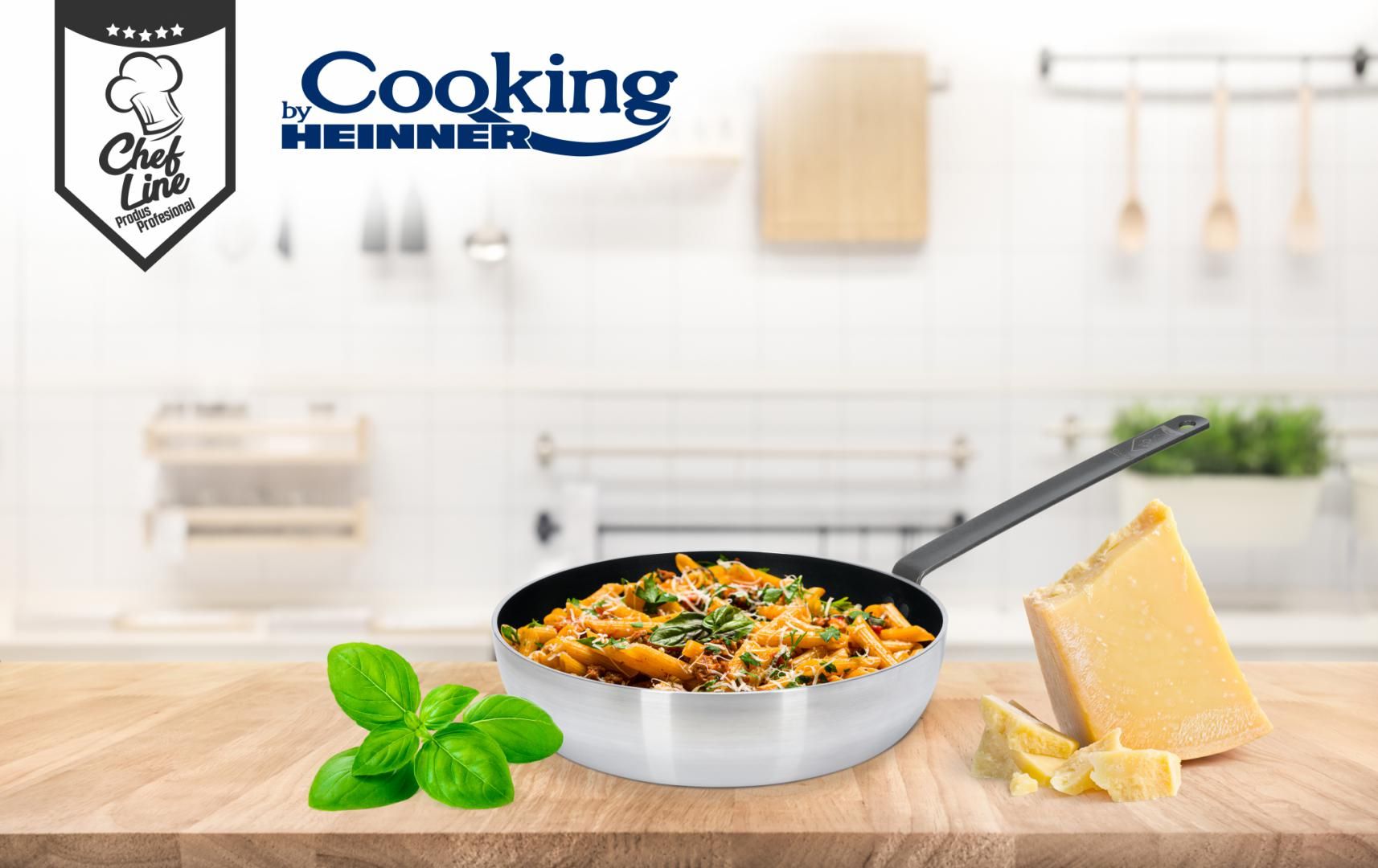 TIGAIE WOK PROFESIONALA 30*8 CM, CHEF LINE, COOKING BY HEINNER_3