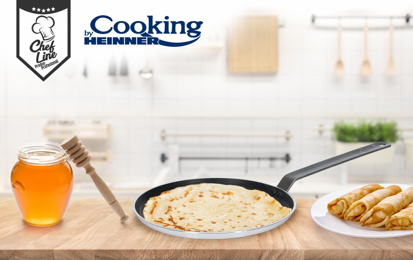 TIGAIE CLATITE PROFESIONALA 26*2 CM, CHEF LINE, COOKING BY HEINNER_2