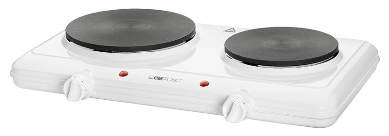 Clatronic DKP 3583 White Tabletop Sealed plate 2 zone(s)_1