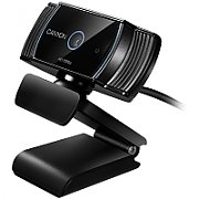 CANYON C5 1080P full HD 2.0Mega auto focus webcam with USB2.0 connector, 360 degree rotary view scope, built in MIC, IC Sunplus2281, Sensor OV2735, viewing angle 65&deg;, cable length 2.0m, Black, 76.3x49.8x54mm, 0.106kg_2