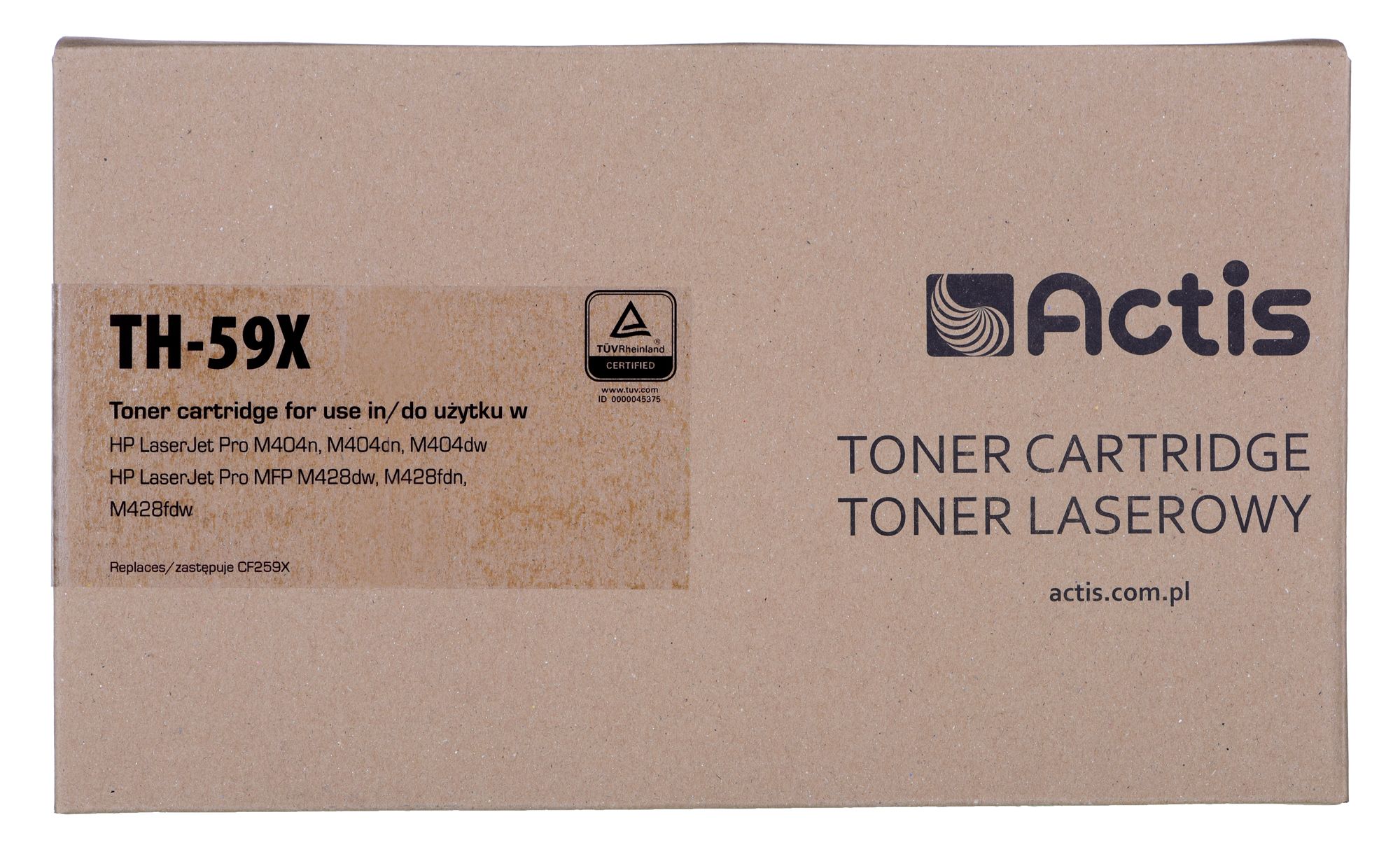Actis TH-59X toner for HP printer, replacement HP CF259X; Supreme; 10000 pages; black_2
