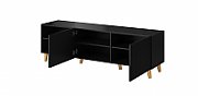 Cama RTV cabinet PAFOS 150x40x52 Black matt_2