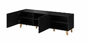 Cama RTV cabinet PAFOS 150x40x52 Black matt_5