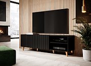 Cama RTV cabinet PAFOS 150x40x52 Black matt_6