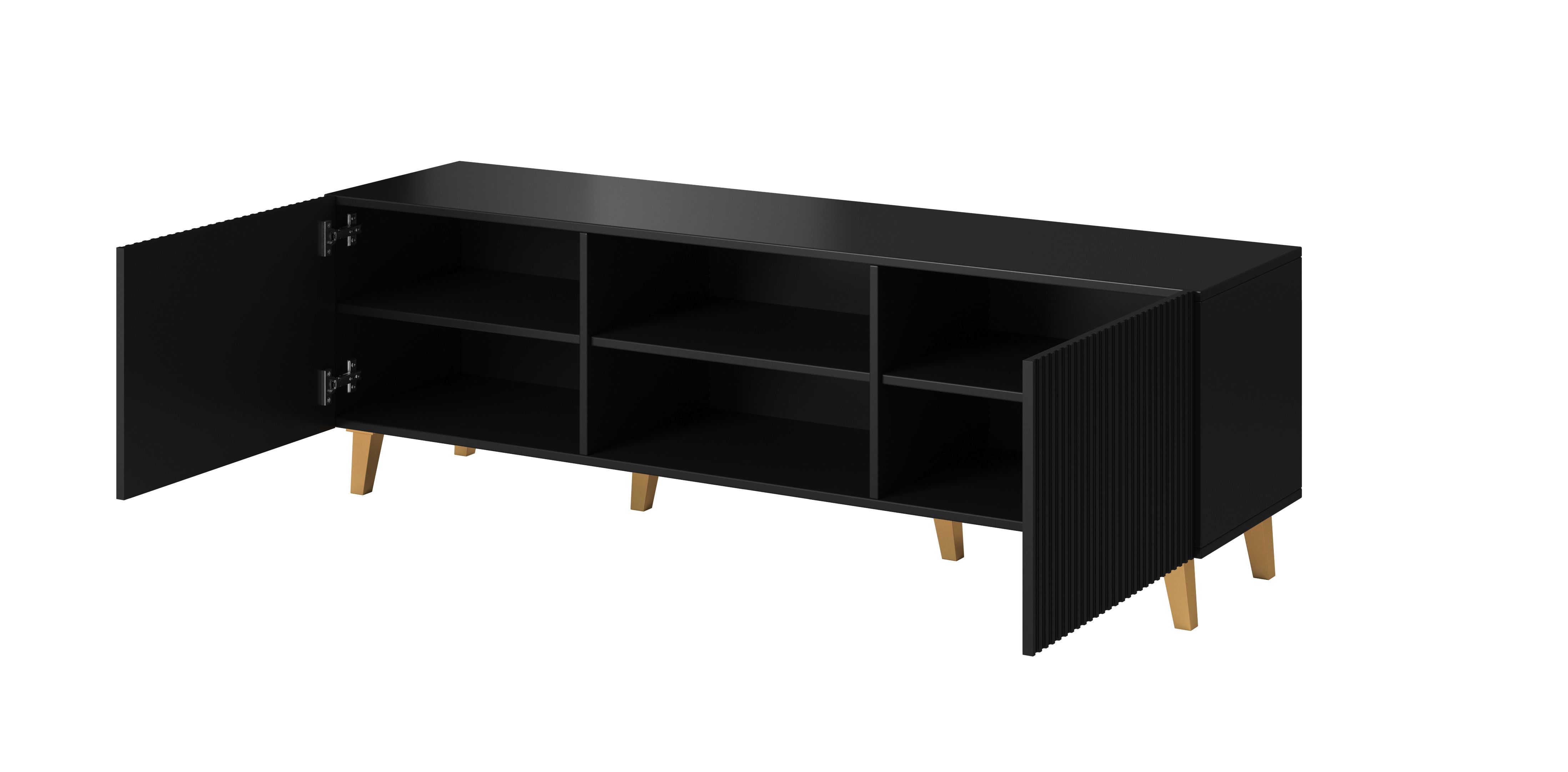 Cama RTV cabinet PAFOS 150x40x52 Black matt_8