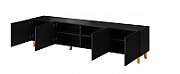 Cama RTV cabinet PAFOS 200x40x52 Black matt_2