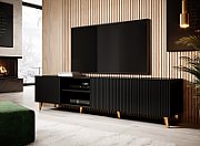 Cama RTV cabinet PAFOS 200x40x52 Black matt_3