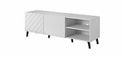 RTV cabinet ABETO 150x42x52 white/white glossy_1
