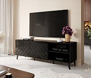 RTV cabinet ABETO 150x42x52 black glossy_7