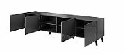 RTV cabinet ABETO 200x42x52 graphite/gloss_2