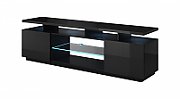 RTV cabinet EVA 180x40x52 black glossy_1