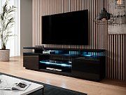 RTV cabinet EVA 180x40x52 black glossy_2