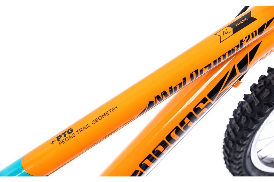 BICICLETA PEGAS MINI DRUMET 20'' PORTOCALIU TURCOAZ_5
