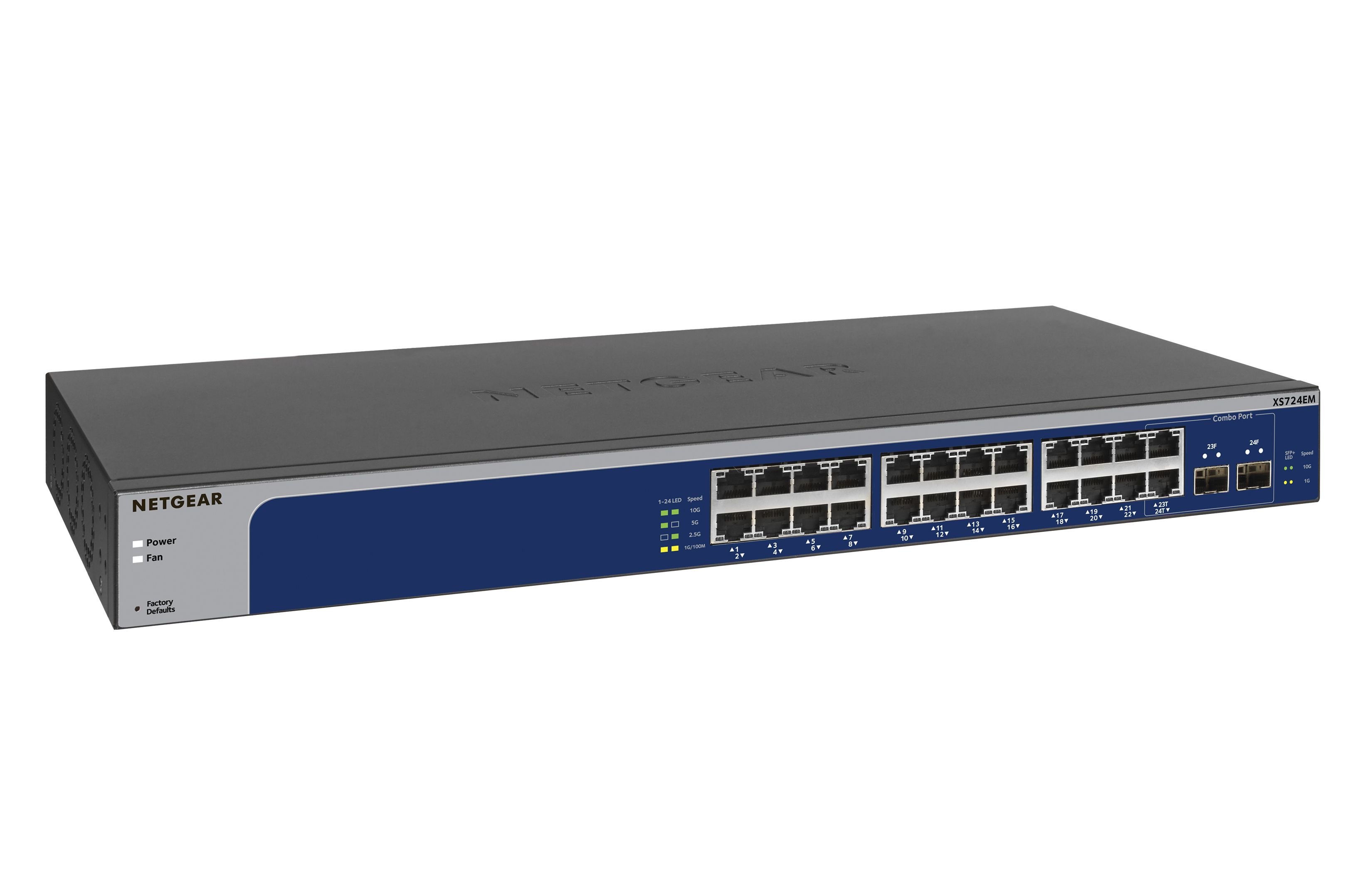 NETGEAR XS724EM-100EUS Netgear 24-Port 10-Gigabit/Multi-GIG Smart Web Managed Plus Switches (XS724EM)_4