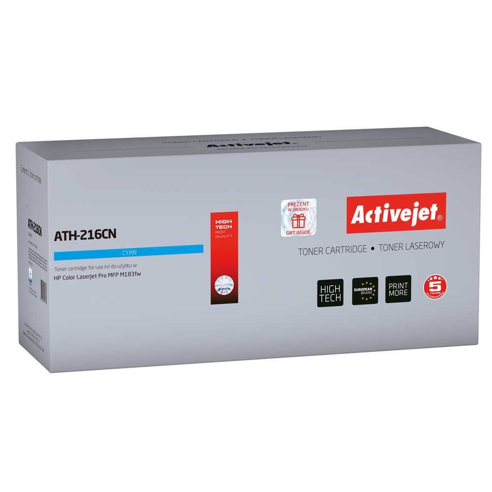 Activejet ATH-216CN Toner Cartridge for HP printers, Replacement HP 216A W2411A; Supreme; 850 pages; Blue, with chip_1
