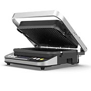 AENO ''Electric Grill EG1: 2000W, 3 heating modes - Upper Grill, Lower Grill, Both Grills  Defrost, Max opening angle -180°, Temperature regulation, Timer, Removable double-sided plates, Plate size 320*220mm''_2