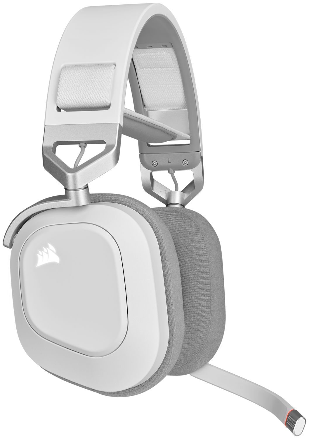 HS80 RGB WIRELESS, Alb