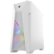 Carcasa Aqirys Canopus Midi Tower White  TECHNICAL DATA Case type: Midi Tower Materials: Tempered Glass (left side panel), 0.6 mm SPCC steel, ABS M/B support: Mini-ITX, Micro-ATX, ATX PSU support: ATX, 175 mm maximum length (bottom installation) VGA support: 330 mm maximum length CPU cooler support_4