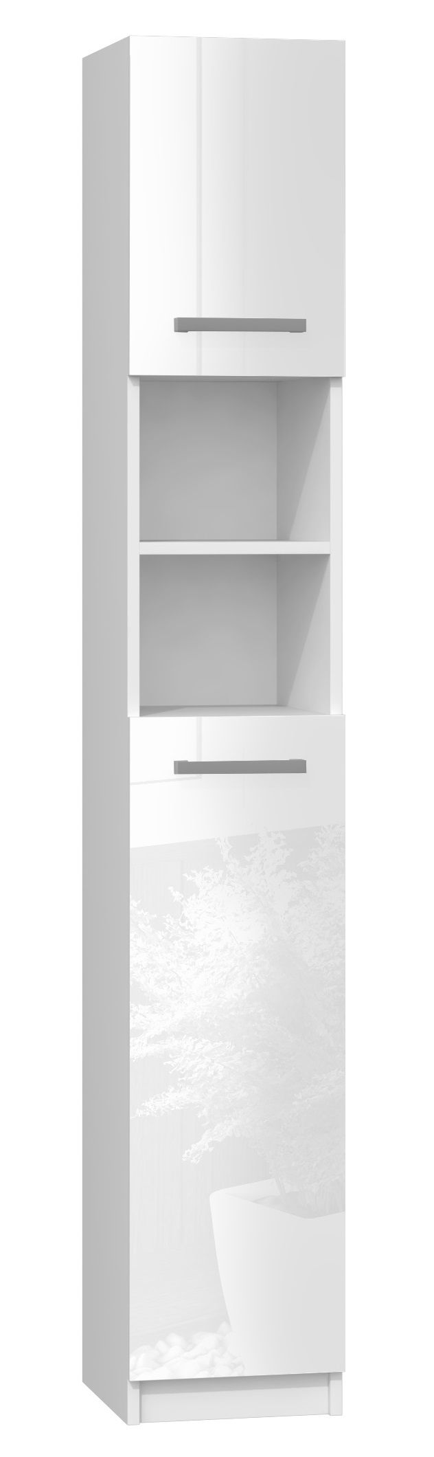 Topeshop MARBELA BIEL-POŁ bathroom storage cabinet White_1