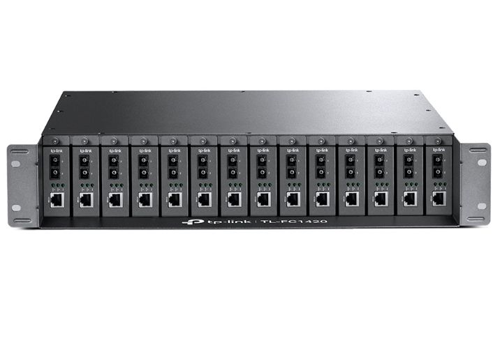 SASIU RACKABIL TP-LINK 14-sloturi, rack 19-inch 
