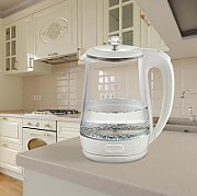 Maestro MR-052-WHITE Electric glass kettle, white 1.7 L_2