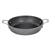 Induction deep frying pan with 2 handles BALLARINI Salina Granitium 24 cm 75002-811-0_2