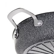 Induction deep frying pan with 2 handles BALLARINI Salina Granitium 24 cm 75002-811-0_6