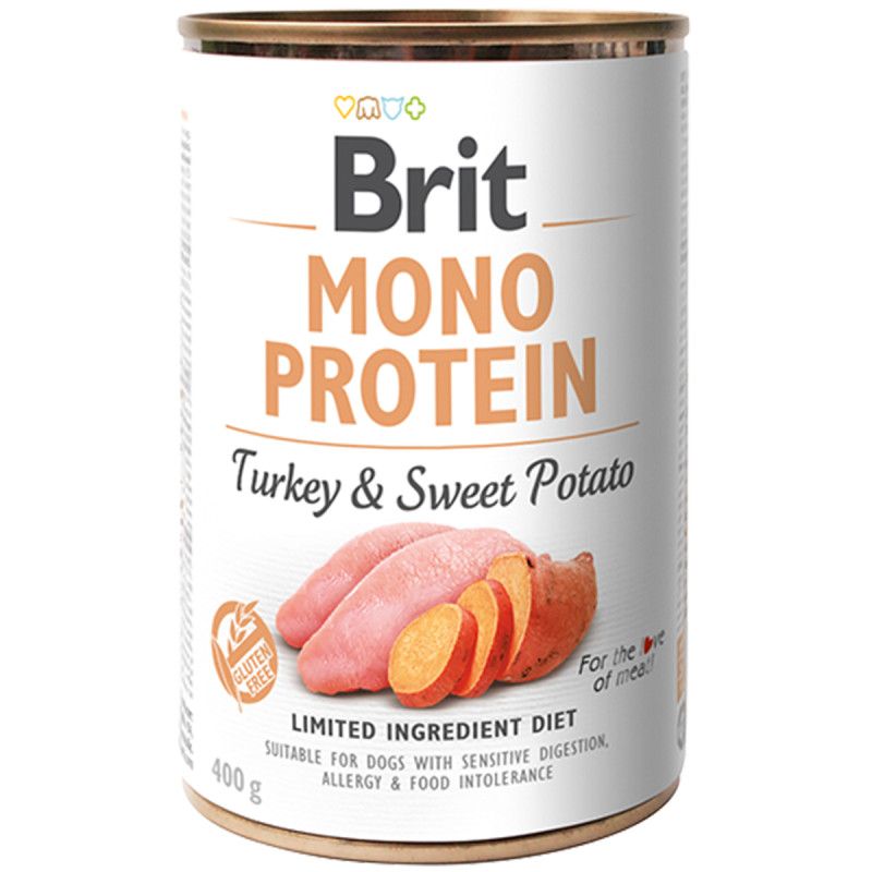 BRIT MONO PROTEIN indyk z batatem - 400g_1
