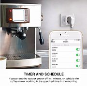 GreenBlue WiFi remote controlled socket, Android/iOS/Alexa/Google Home, energy cons. Energy, timer, max 3680W, type F, GB720 F_1