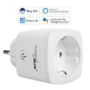 GreenBlue WiFi remote controlled socket, Android/iOS/Alexa/Google Home, energy cons. Energy, timer, max 3680W, type F, GB720 F_9