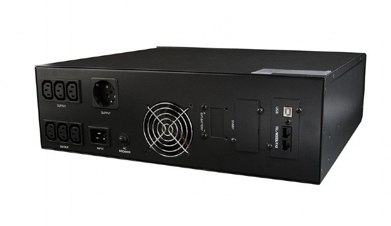 UPS Legrand KEOR SP 800, 800VA/480W, 4x IEC German standard sockets, USB HID tip B, stabilizator electronic (AVR), baterie 1 x 12V/ 9 Ah, 230V,forma sinusoidala simulata in forma de unda, tehnologie Line interactiveVI, interfata RGB LED bar (verde/ portocaliu/ rosu), dimensiuni 120 x 330x 138mm_3