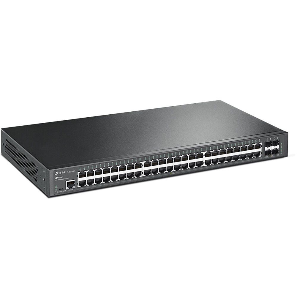 TP-LINK JetStream 48-Port Gigabit L2+ Managed Switch with 4 10GE SFP+ Slots_1